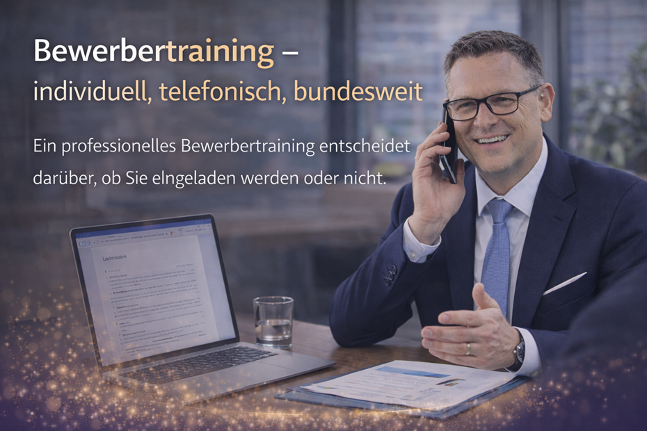 Bewerbertraining am Telefon mit Experte