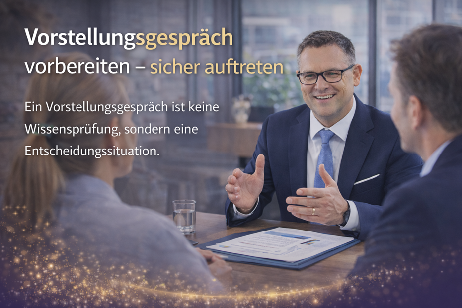Vorbereitung auf das Vorstellungsgespräch